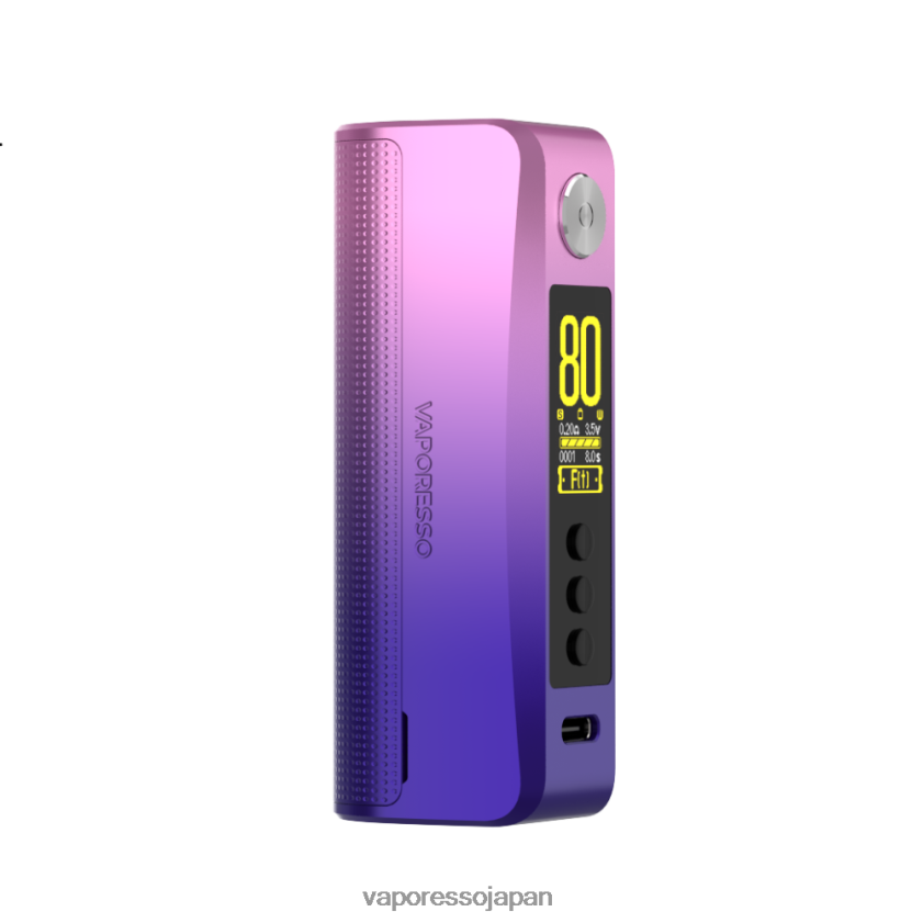 Vaporesso レビュー - Vaporesso GEN 80年代のモッド ネオンパープル LFHJ44235