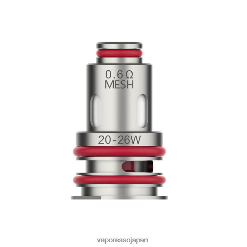 Vaporesso レビュー - Vaporesso GTX コイル(5個) gtx 0.6オームメッシュ LFHJ44345